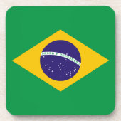Braziliaanse vlag onderzetter (Voorkant)