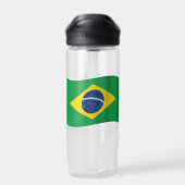 Braziliaanse vlag, Patriottisch Brazilië Waterfles (Achterkant)