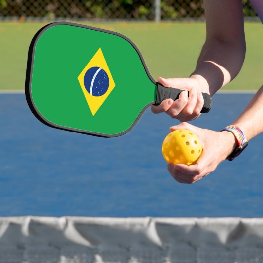 Braziliaanse vlag pickleball paddle (Insitu)