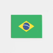 Braziliaanse vlag post-it® notes (Voorkant)