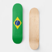 Braziliaanse vlag skateboard (Voorkant)