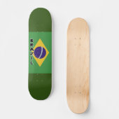 Braziliaanse vlag skateboard (Voorkant)