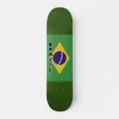 Braziliaanse vlag skateboard (Voorkant)