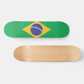 Braziliaanse vlag skateboard (Horizontaal)