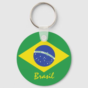 Braziliaanse vlag sleutelhanger