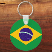 Braziliaanse vlag sleutelhanger (Voorkant)