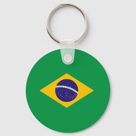 Braziliaanse vlag sleutelhanger (Voorkant)