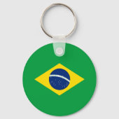 Braziliaanse vlag sleutelhanger (Voorkant)