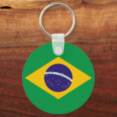 Braziliaanse vlag sleutelhanger (Voorkant)