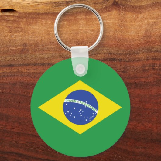 Braziliaanse vlag sleutelhanger (Voorkant)