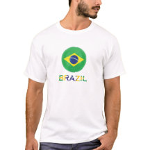 Braziliaanse vlag staat op een voetbal | Brazilië