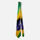 Braziliaanse vlag stropdas (Voorkant)