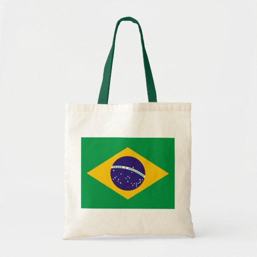 Braziliaanse vlag tote bag (Voorkant)