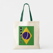 Braziliaanse vlag tote bag (Achterkant)