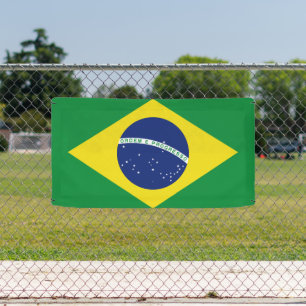 Braziliaanse vlag van Brasil aangepaste banner bor