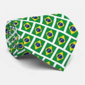 Braziliaanse vlag van de Braziliaanse douane-strop Stropdas (Opgerold)