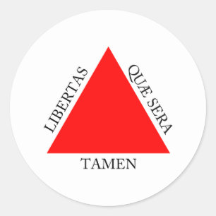 Braziliaanse vlag van hoge kwaliteit Minas Gerais Ronde Sticker