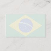 Braziliaanse vlag visitekaartje (Achterkant)