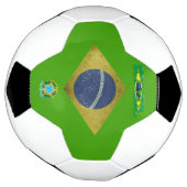 Braziliaanse vlag voetbal (Gedraaid)