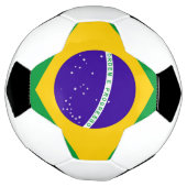 Braziliaanse vlag voetbal (Gedraaid)