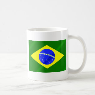 Braziliaanse vlag voor geschenken en t - shirts va koffiemok