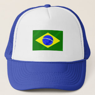Braziliaanse vlag voor geschenken en t - shirts va trucker pet