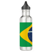 Braziliaanse vlag waterfles  (Links)