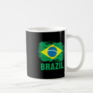 Braziliaanse Voetbal Braziliaanse Vlag Koffiemok