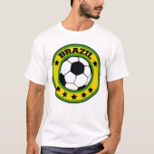 Braziliaanse Voetbal T-shirt (Voorkant)