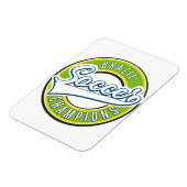 Braziliaanse voetbalkampioenen magneet (Linkerzijde)