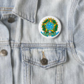 Braziliaanse wapenschild Button (In situ)