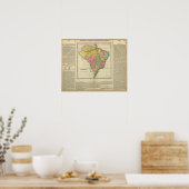 Brazilië 6 poster (Keuken)