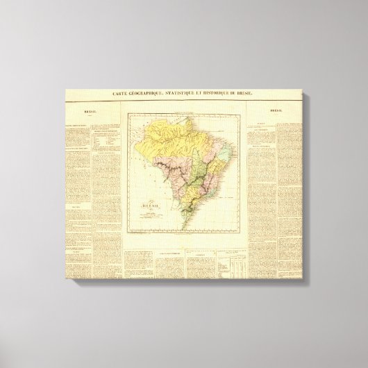 Brazilië 7 canvas afdruk (Voorkant)