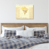 Brazilië 7 canvas afdruk (Insitu (Slaapkamer))