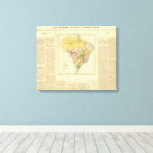 Brazilië 7 canvas afdruk (Insitu (Houten vloer))