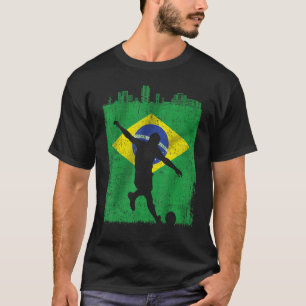 Brazilië Braziliaanse fans Brazilië Vlag Brasileir T-shirt