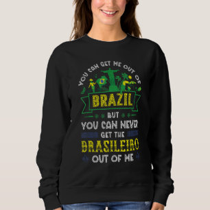 Brazilië Braziliaanse fans Brazilië Vlag Brasileir Trui