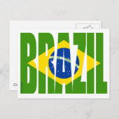 BRAZILIË BRIEFKAART (Voorkant / Achterkant)