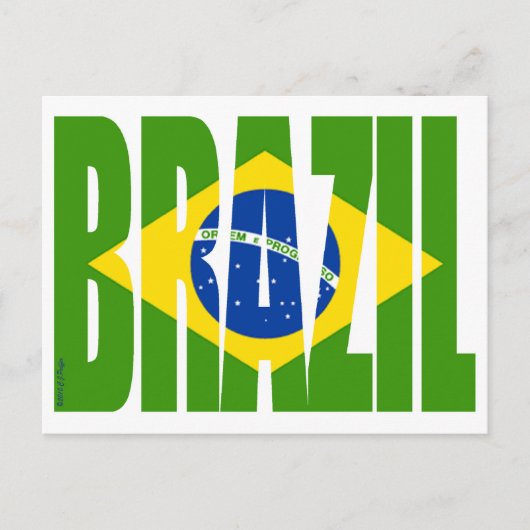 BRAZILIË BRIEFKAART (Voorkant)
