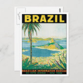 Brazilië Briefkaart (Voorkant / Achterkant)