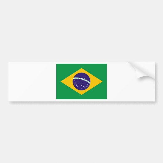 Brazilië Bumpersticker (Voorkant)