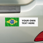 BRAZILIË BUMPERSTICKER (Op auto)
