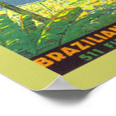 Brazilië (canvas) poster (Hoek)
