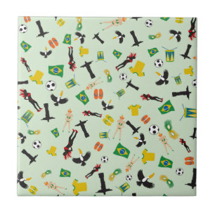 Brazilië - Carnaval in Rio de Janeiro Tegeltje