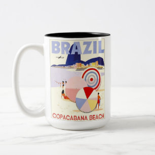 BRAZILIË COPACABANA TWEEKLEURIGE KOFFIEMOK