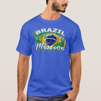 Brazilië Curitaba South Mormon LDS Mission Gift T-shirt
