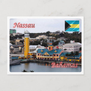 Brazilië - de Bahama's - Nassau - Briefkaart