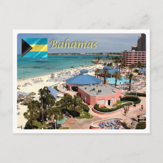 Brazilië - de Bahama's - Panorama - Briefkaart (Voorkant)