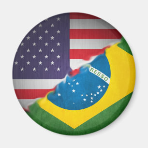 brazilië en amerika magneet