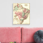 Brazilië en GuayanaPanoramaBrazilië Canvas Afdruk (Insitu (Woonkamer))